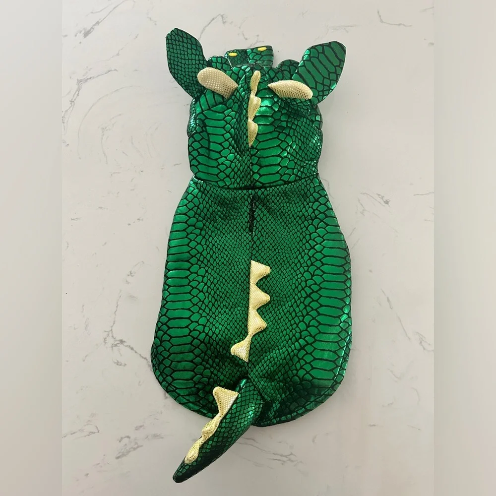 Dinosaur Dog Halloween Costume, Small- EUC